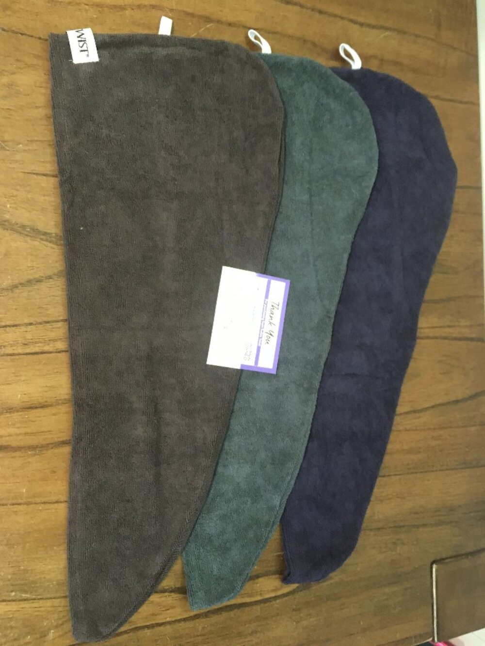 x3 Turbie Twist Super Absorbent Microfiber Hair Towel Less Frizz Less Breakage